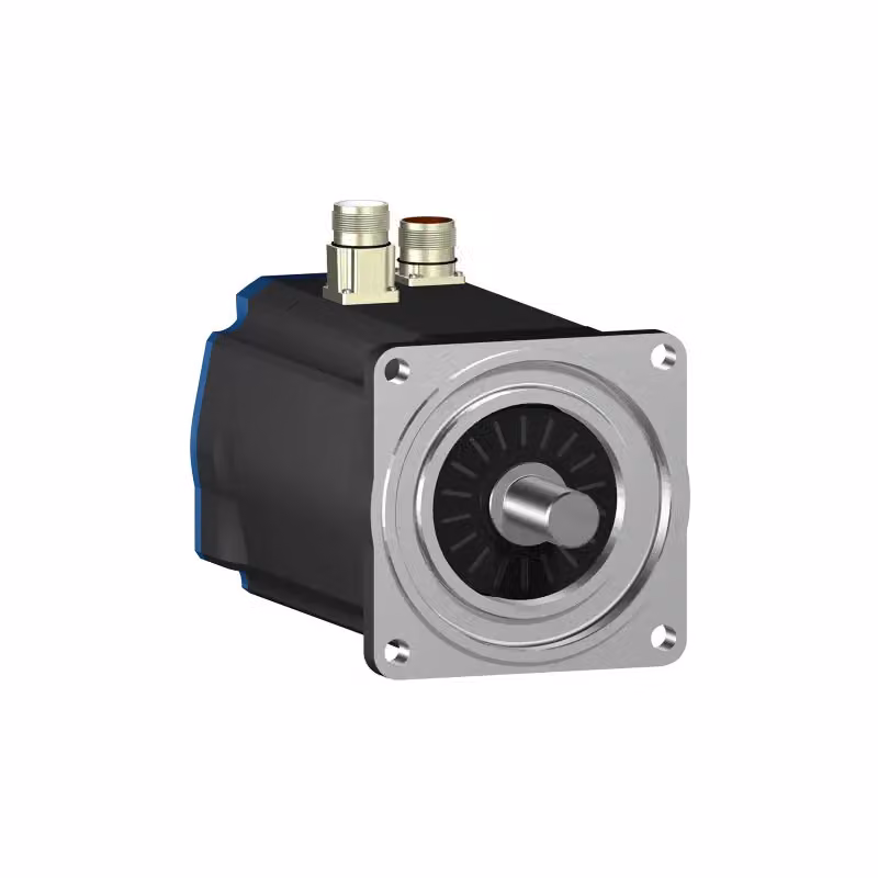 Servomotore Schneider Electric, Lexium BSH, 140 mm, 27,8 Nm, chiavetta, IP65, singolo giro 128 P/U, M40+M23 diritto BSH1403T31A1P