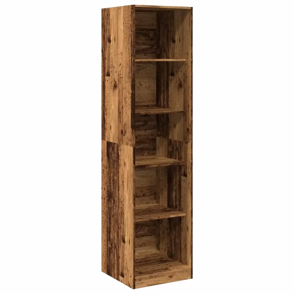 Armadio in legno marrone stile minimalista vidaXL L: 50 cm, P: 50 cm, H: 200 cm – 2