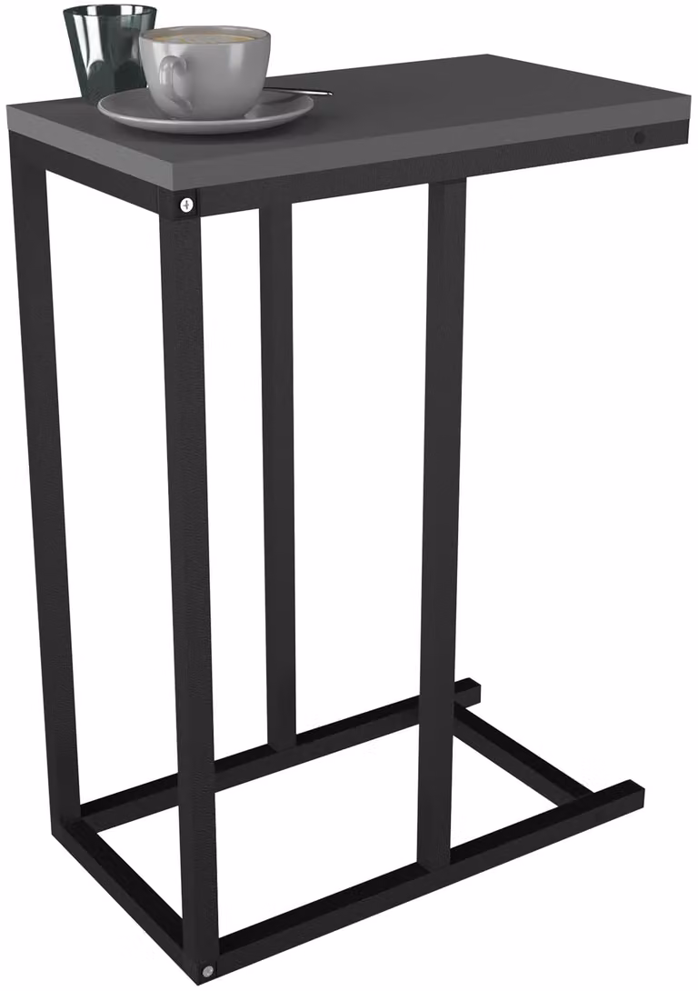 Tavolino in legno | Tavolino in semplice stile industriale | Dimensioni ca. H. 63 x W. 26 x D. 46 cm | Tavolo da salotto | Tavolino - Insasi S
