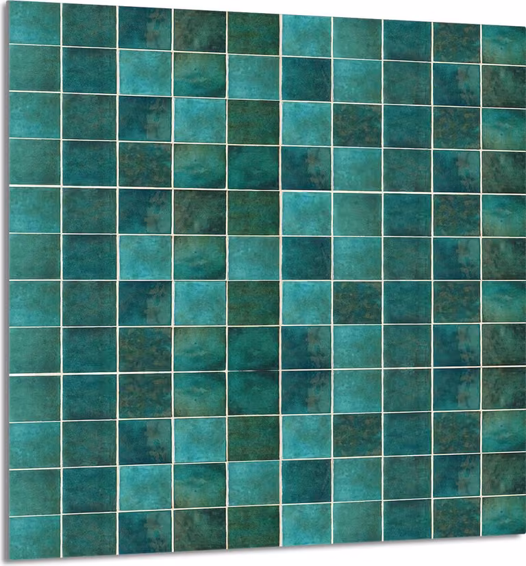 PIATTO IN VETRO PER CUCINA 60x65 Verde