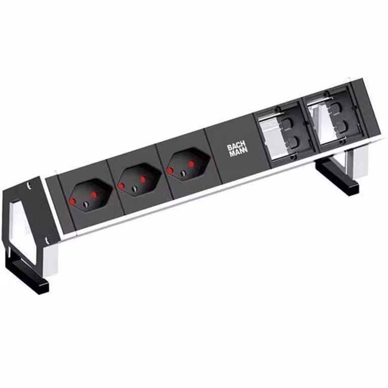BACHMANN DESK2 3xCH T13 90° 2xCM, potenza 0,2m GST18 RAL9010, Regno Unito