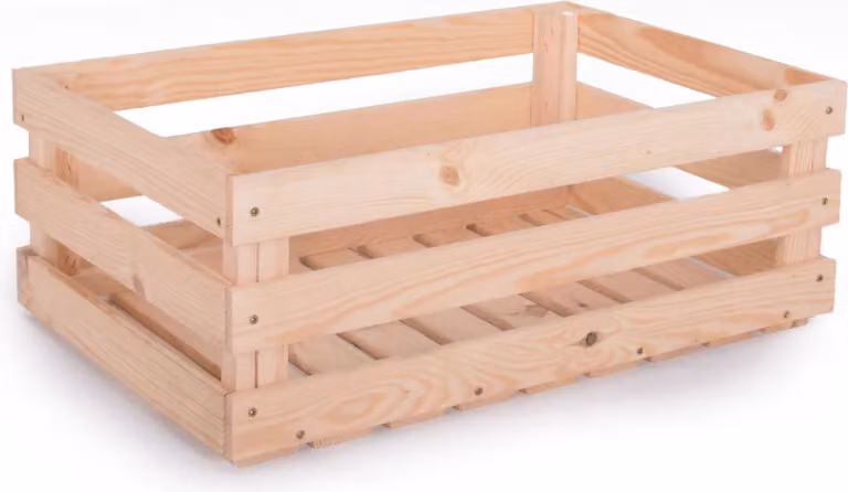 ROJAPLAST Scatola di legno, 59 × 39 cm