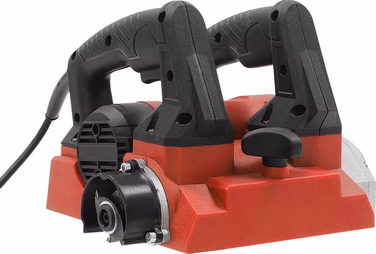Fresa elettrica a muro, potenza 1300W, profondità regolabile, rosso