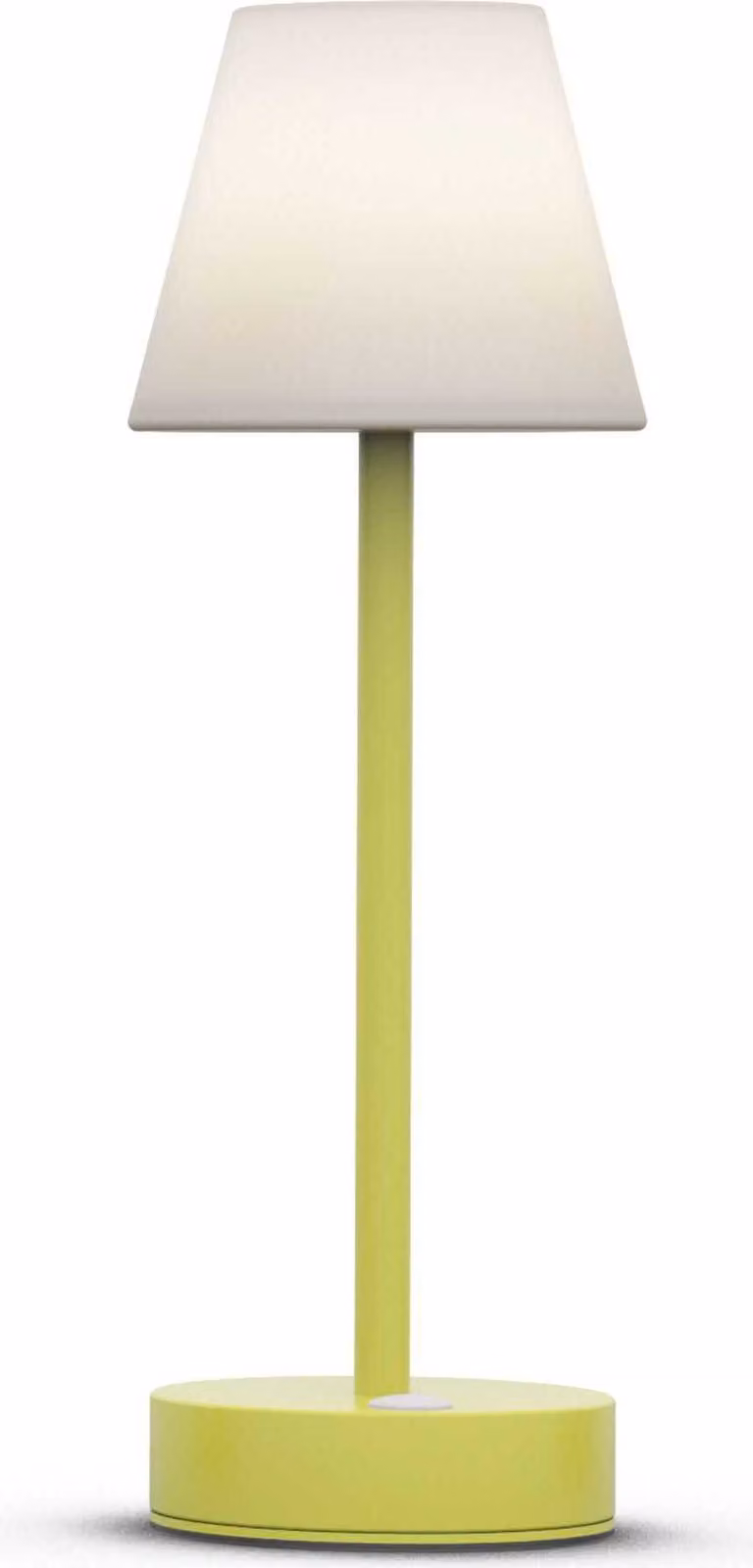 Nuova lampada da tavolo ricaricabile Garden Lola Slim 30 Lime