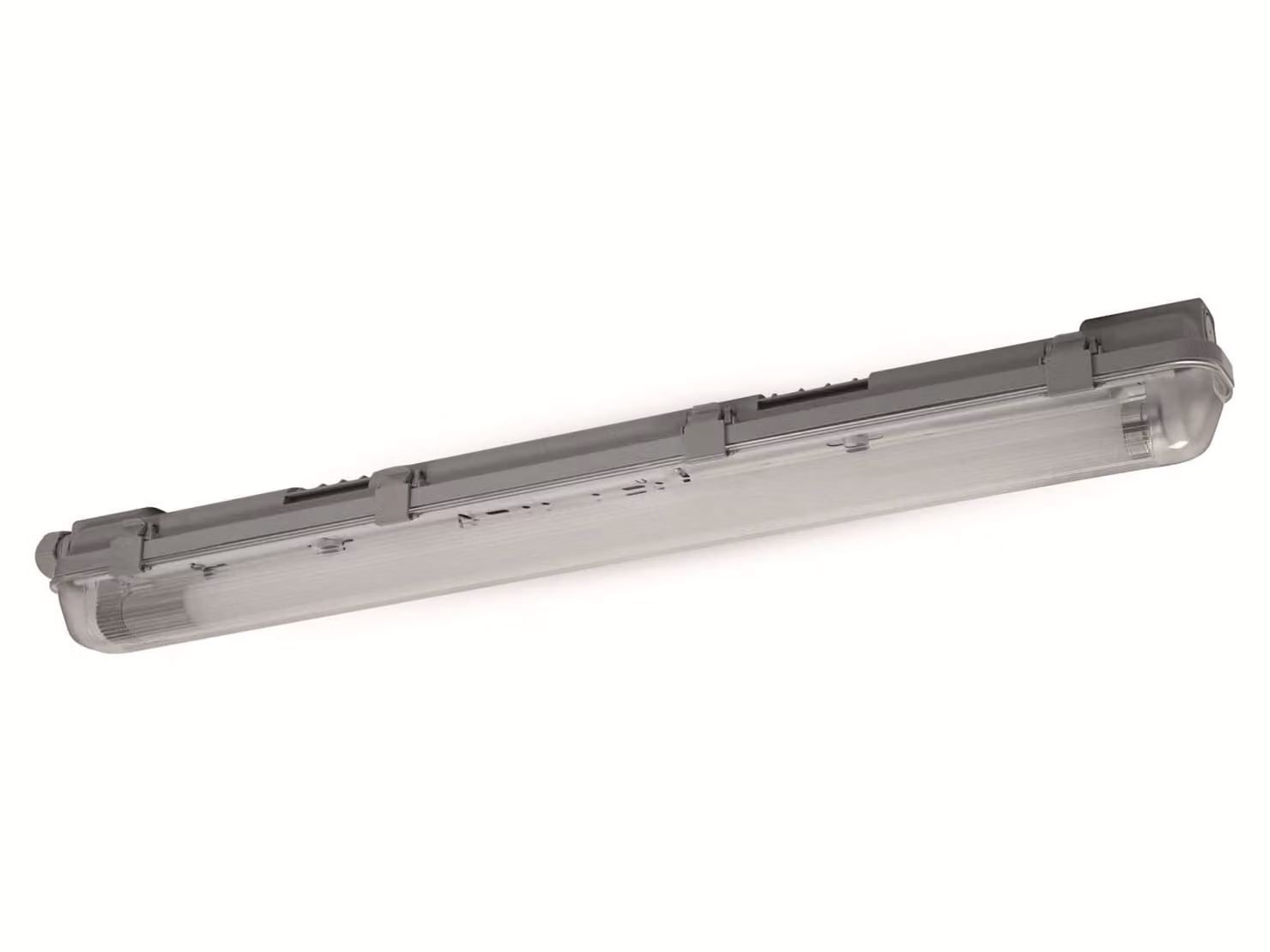 LEDVANCE Submarine LED Sensor 60cm - Apparecchio a prova di umidità con rilevatore di movimento a infrarossi, 8W, 650 lumen, 4000K bianco freddo, apparecchio LED a risparmio energetico con controllo a sensore, apparecchio per interni