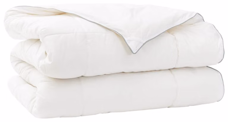 Copertura per letto 135x220 cm, adatta a tutte le stagioni, realizzata in lana australiana, peso 300 GSM
