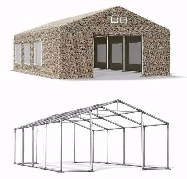 Tenda di partito per tutto l'anno 4x8 sabbia WINTER CAMO