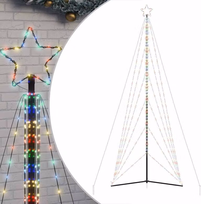 Albero di Natale a LED 861 LED Colorato 478 cm