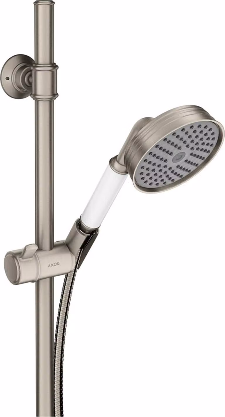 hansgrohe AXOR Ensemble de douche Montreux 0,90 m, douchette à main 100 1 jet Classic, 27982800, 27982800