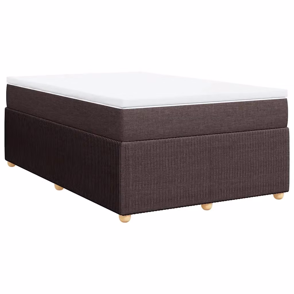 Letto Ibrido con Giroletto a Molle e Materasso vidaXL, Marrone e Bianco, L/P: 120 x 200 cm – 2