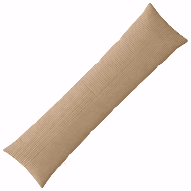 Federa ALMELO vidaXL in velluto a coste marrone, L 145 cm x P 40 cm