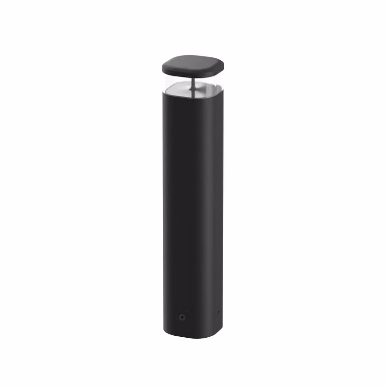 Flos Architectural Lampioncino da giardino Pointbreak Bollard 2, Nero, Alluminio, Design, Lampada LED da esterni