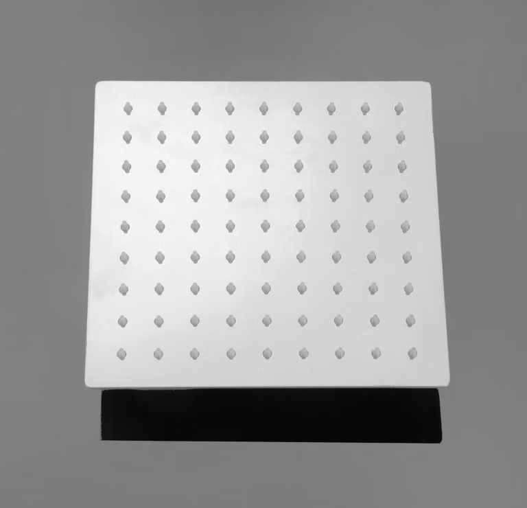 Soffione a pioggia angolare Marwell - 20 x 20 cm - cromo