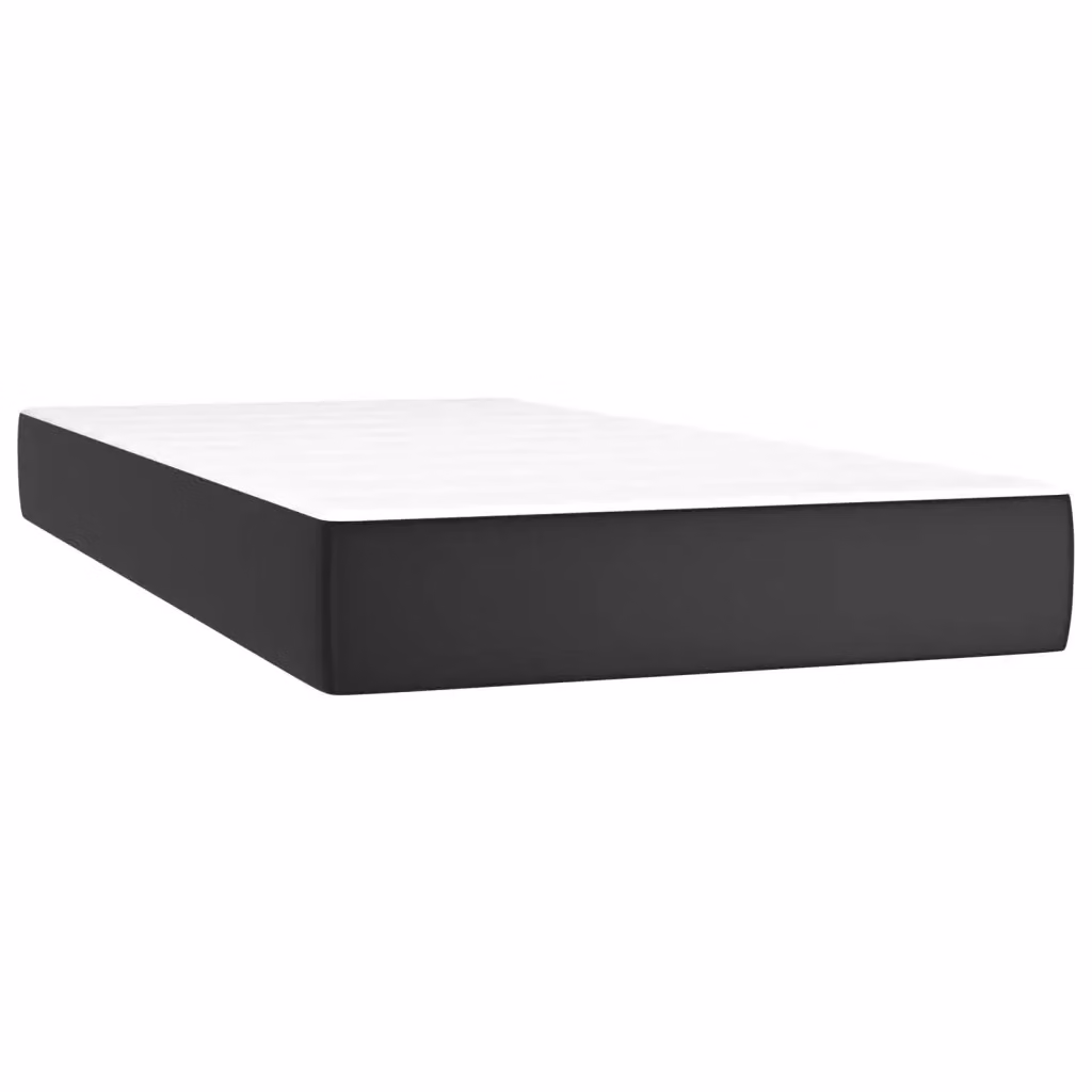Materasso Ibrido vidaXL in Similpelle Nero L: 100 cm, P: 200 cm, H: 20 cm – 2