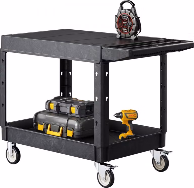 Carrello da officina Carrello porta attrezzi 250 kg - Carrello 1180x650x865 mm - Carrello multiuso per officine e garage