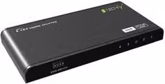 Splitter HDMI IDATA HDMI2 4K4HDR con 4 porte, 4K UHD, Nero