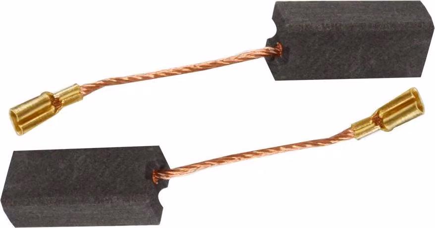 2x spazzole in carbonio perni in carbonio per Bosch GBH38 GBH5DCE GSH5CE GSH4 (1617014122)