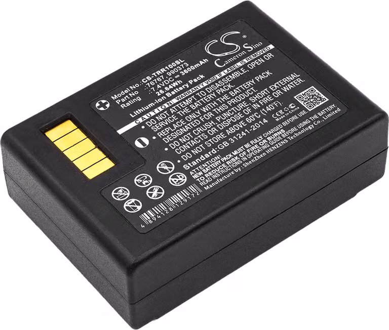 TECHTEK Batteria compatibile con [Trimble] R10, R10 GNSS, V10 sostituisce 76767, per 89840-00, per 990373