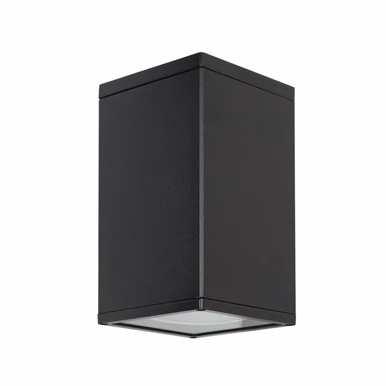 Lampada da soffitto spot esterna 21x12 cm 1xE27 nera IP54 SU-MA 8003 BL