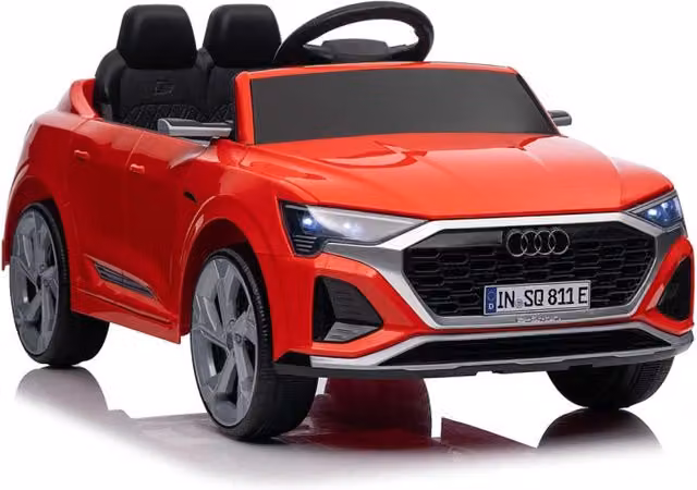 Macchina Elettrica per Bambini Audi SQ8 con Batteria Ricaricabile 12V 4,5Ah, Colore Rosso – 1
