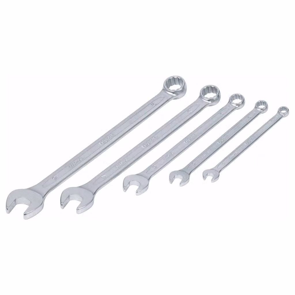KS TOOLS Set di chiavi combinate extra lunghe 5 pezzi 8-19 mm - 517.1500