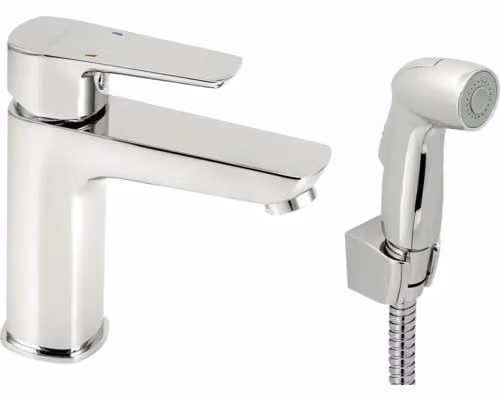 Miscelatore per lavabo con doccia bidet Novaservis Metalia 58 cromo 58015,0