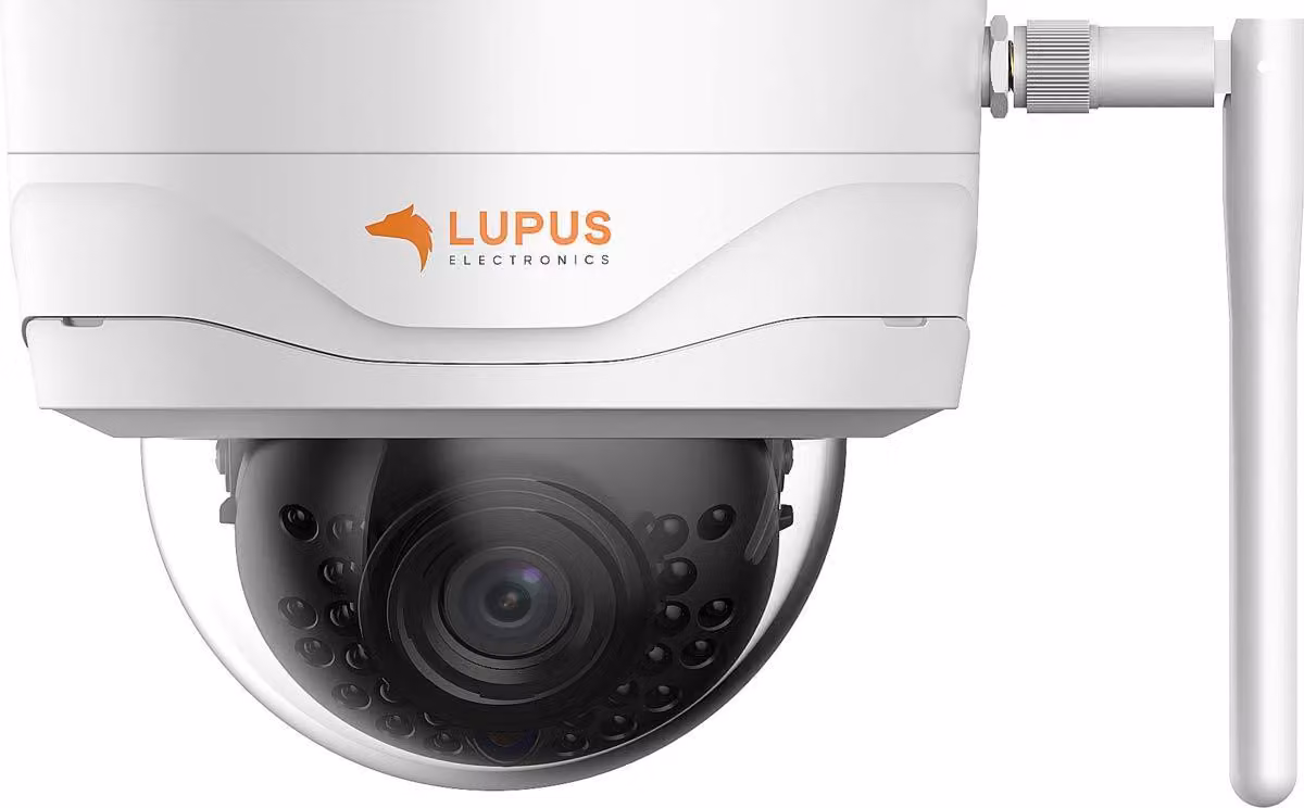 Telecamera di sicurezza a cupola - Risoluzione 4 MP - Visione notturna fino a 30 metri - Corpo in metallo