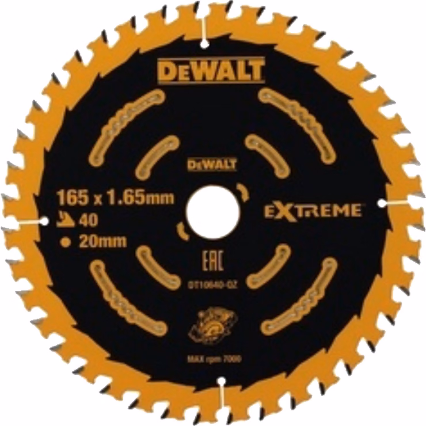 DEWALT Extreme DeWALT - Kreissägeblatt - 165 mm - 40