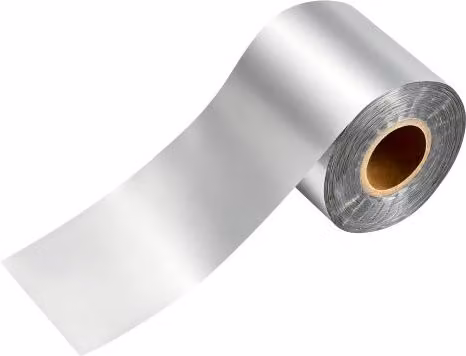 Rotolo di lamina per stampa a caldo VEVOR Argento, 6 cm x 120 m, texture fine per carta, legno e plastica