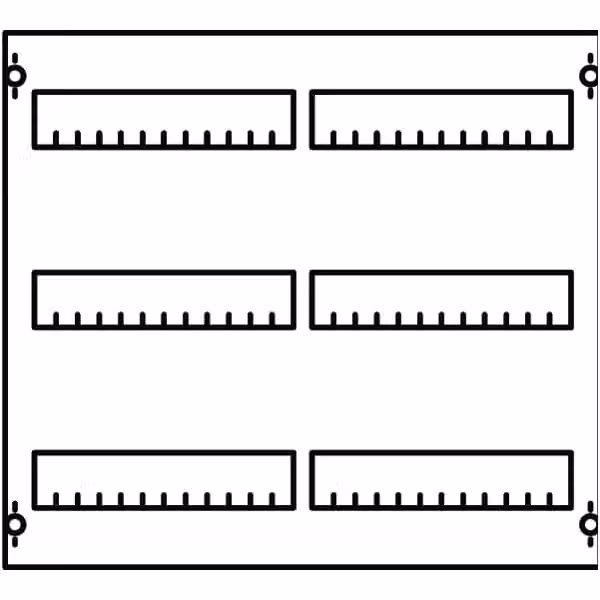 Striebel e John 2V00-150 quadro di distribuzione 3RE / 2FB, modulo BH00 montato su profilo EDF 2CPX077801R9999