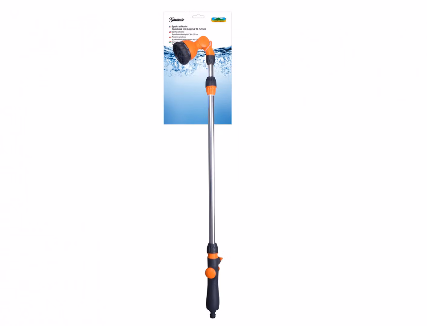 Nohel Garden Doccia da giardino telescopica a 9 posizioni 90-120cm