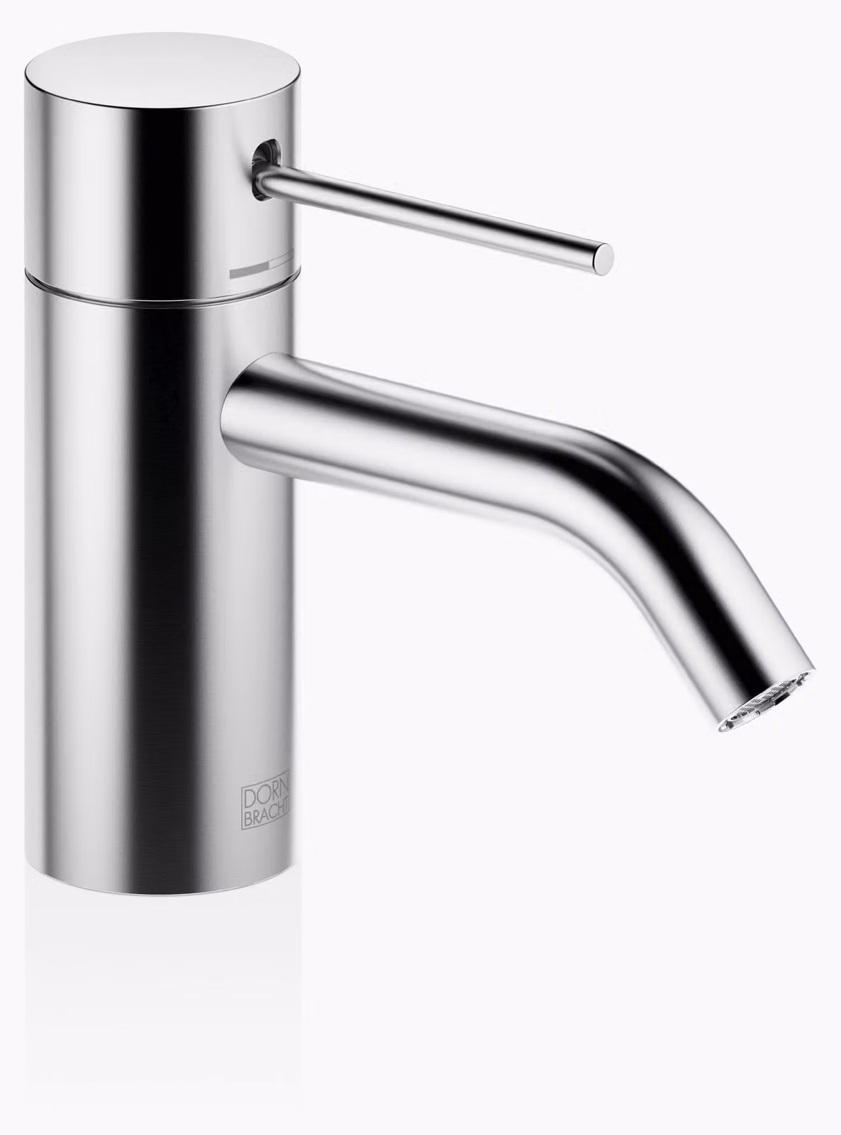 Dornbracht META Mitigeur monocommandé pour lavabos sans vidage, saillie 125mm, bec fixe, 33526662-93, 33526662-93