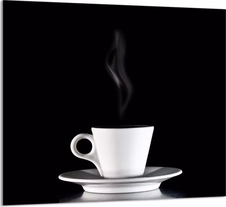 PIATTO IN VETRO PER CUCINA 65x60 Caffè