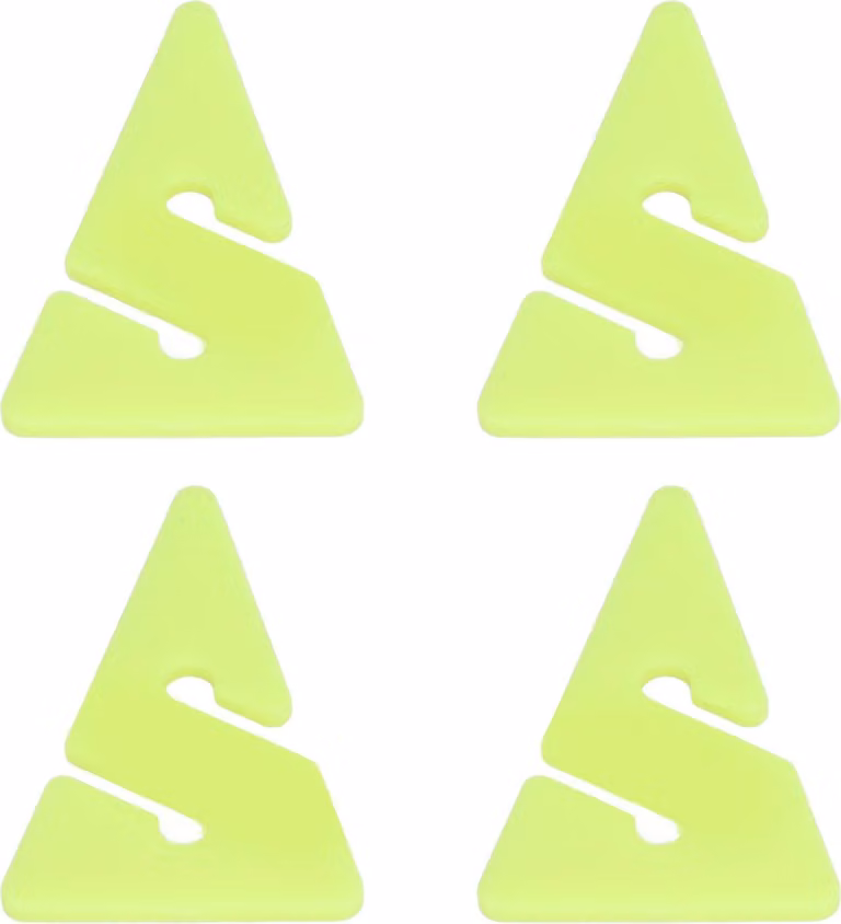4pcs subacqueo linea freccia marcatore relitto grotta triangolo sformatura guida corda indicatore per tecnico