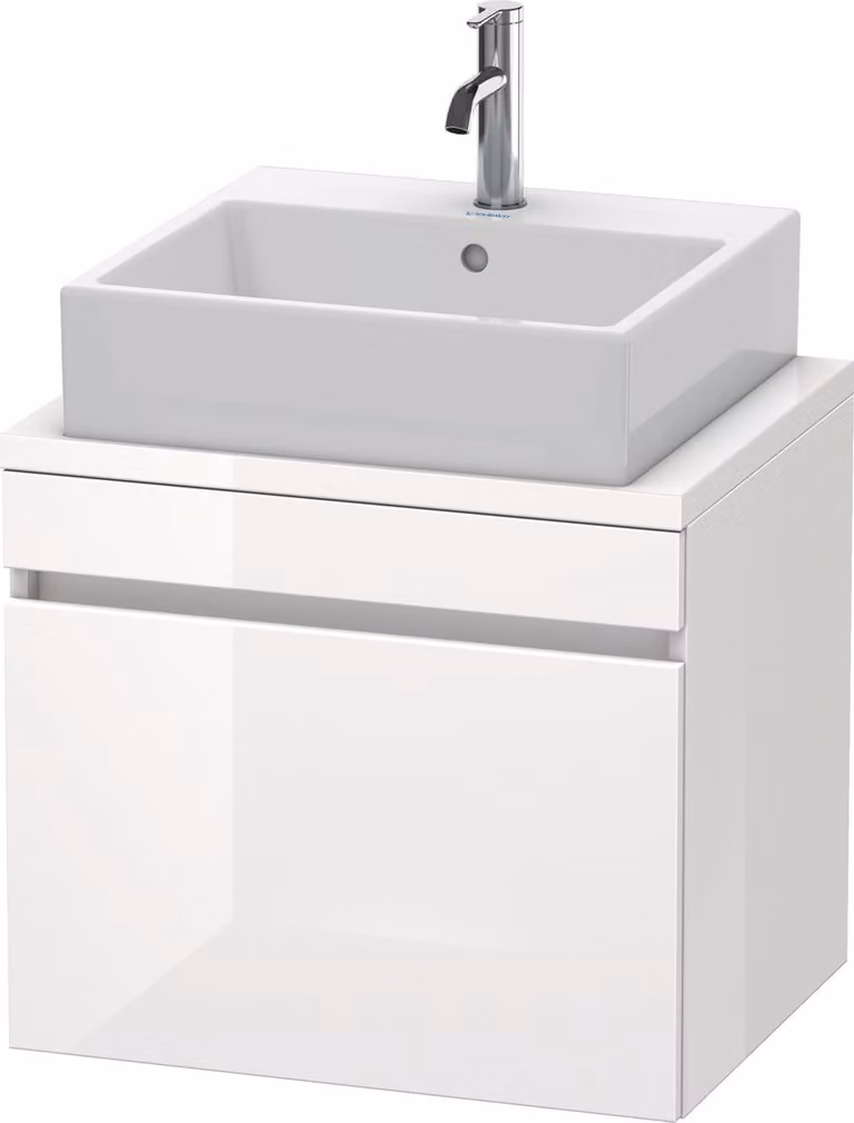 Duravit DuraStyle meuble sous-lavabo pour console compacte, 1 tiroir, 600mm, DS530002222, DS530002222
