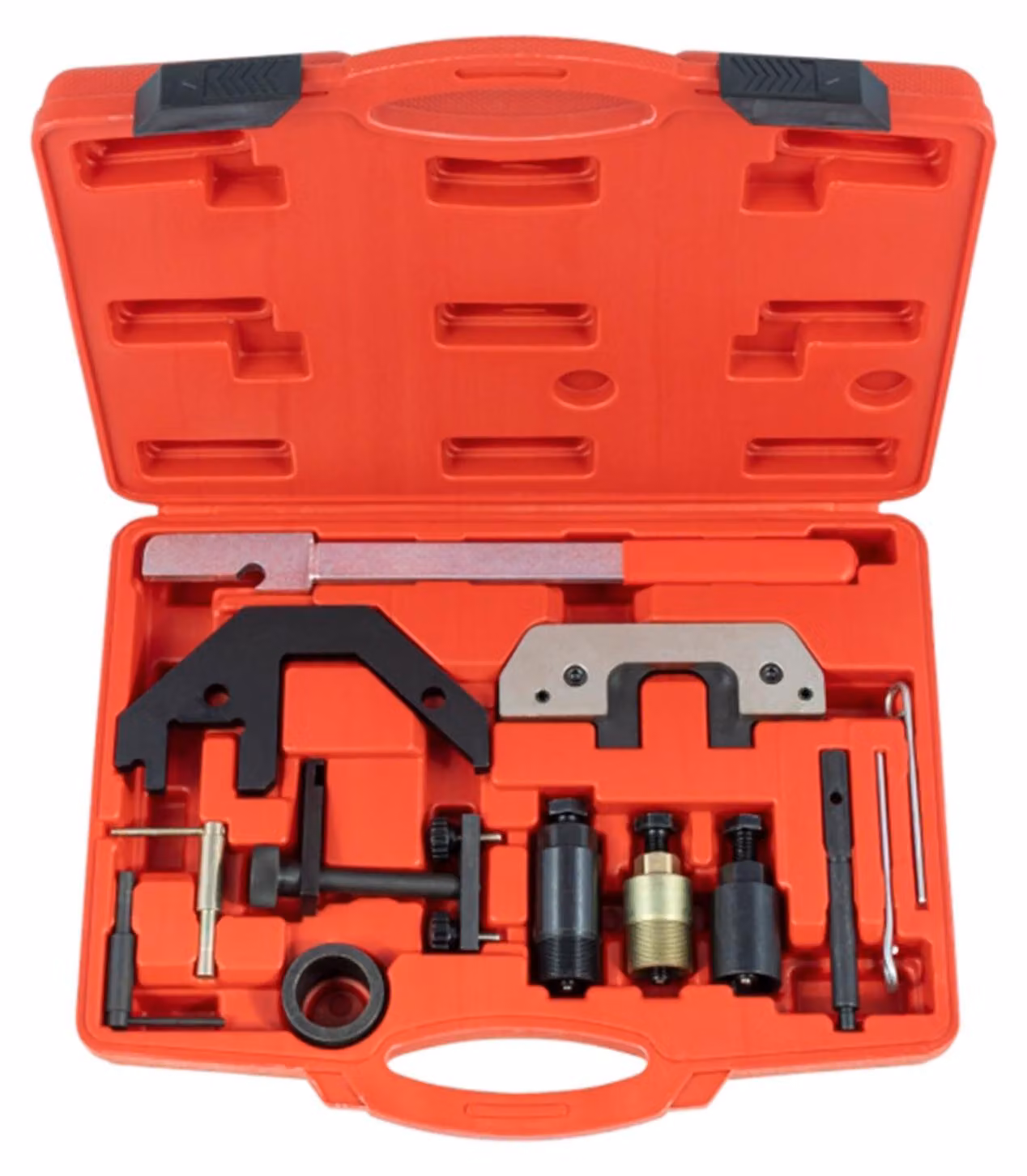 Kit-set messa in fase motori, attrezzi per il bloccaggio della cinghia di distribuzione dell'albero a camme del motore, compatibile con BMW M41 M51 M47 M57 2.0 3.0
