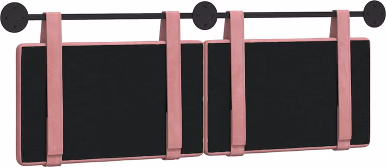 Testiera sospesa Rosa Velluto