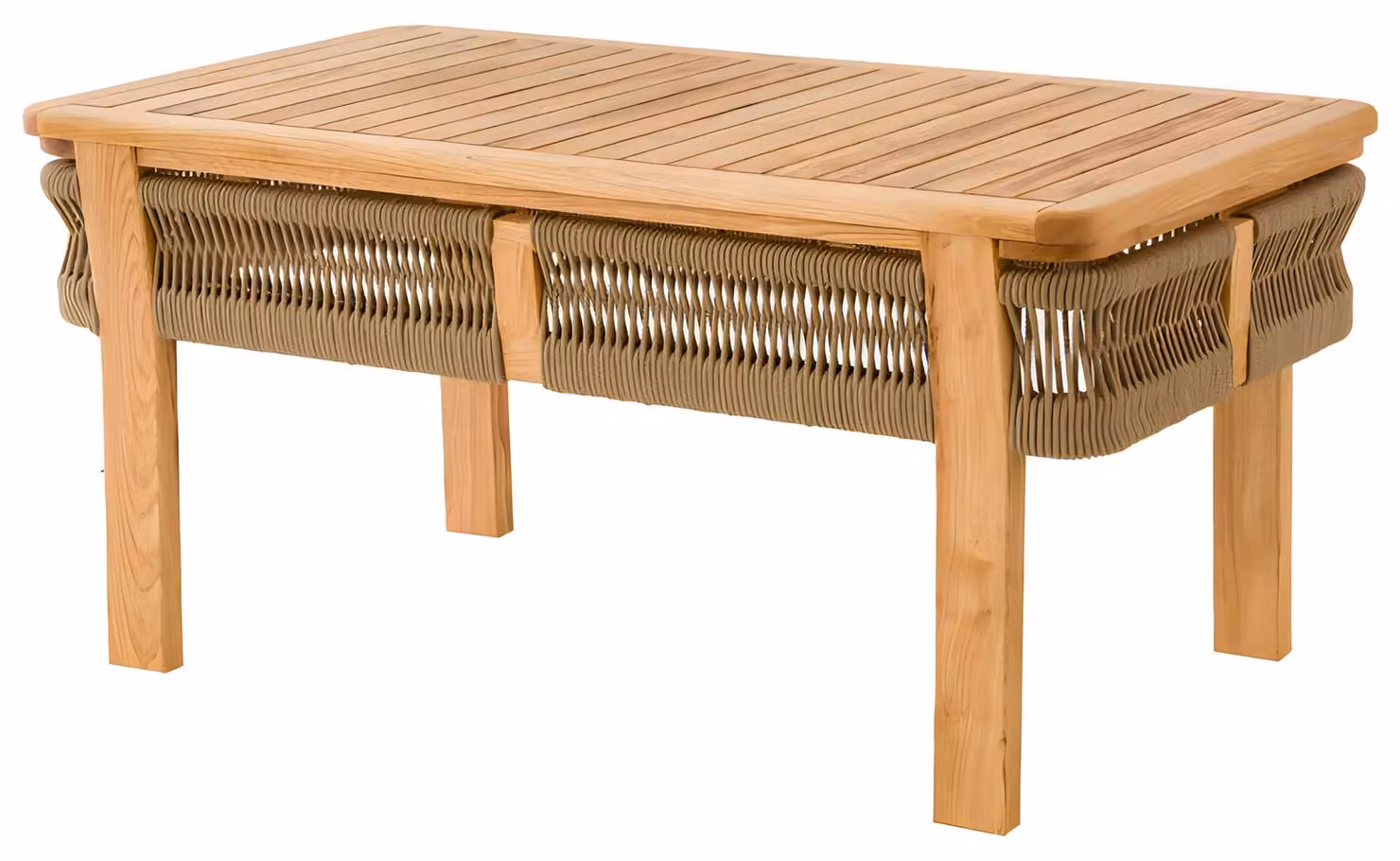 Elegante tavolo da pranzo in legno marrone per una casa moderna