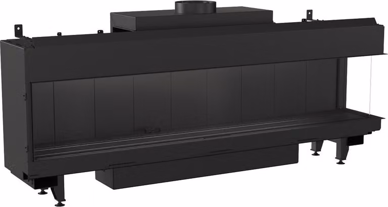 Caminetto a gas KRATKI LEO 200 destro a gas naturale ∅ 130/200 16 kW