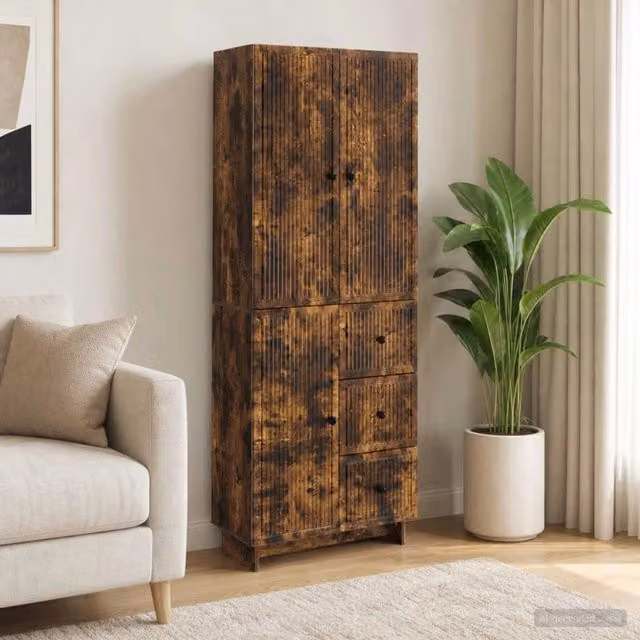 Set di armadi 2 pz Legno ingegnerizzato 3416399