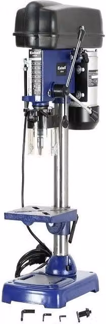 Einhell Trapano a Colonna BT-BD 401 Blu, 350W, 5 Velocità, Mandrino B16, Altezza: 59 cm