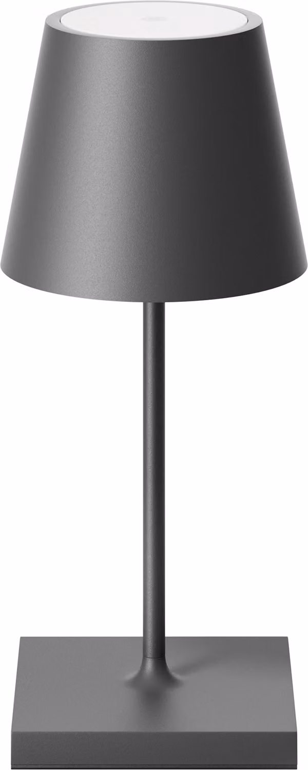 Sigor lampada da tavolo ricaricabile NUINDIE USB-C Mini 250 mm grigio grafite