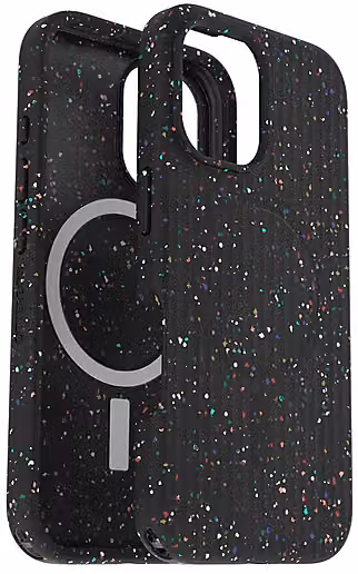 Cover OtterBox Symmetry Series Core MagSafe per iPhone 16, ultra resistente e sottile, Nero