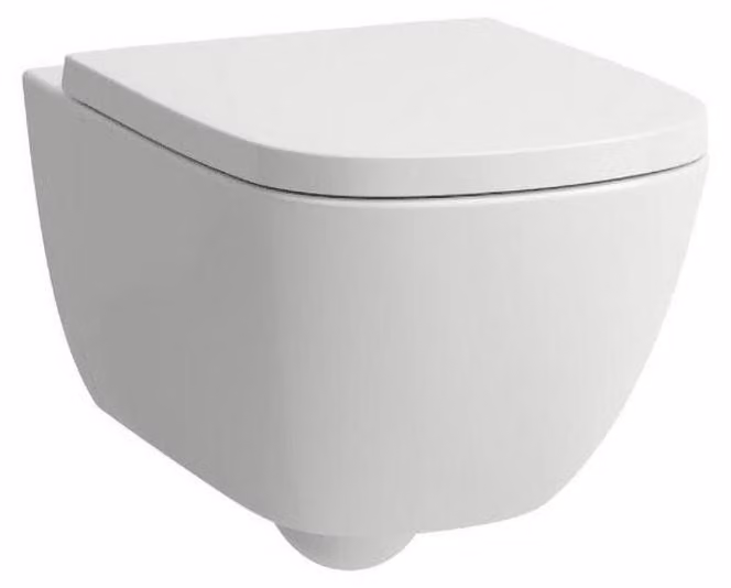 LAUFEN Palomba: vaso sospeso senza brida con copriwater