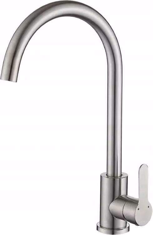 Rubinetto monocomando da cucina Girevole in ottone 23x36,5cm
