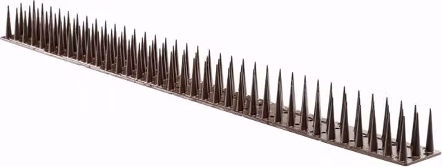 KADAX Punte dissuasive per uccelli e piccioni, striscia di plastica resistente e densa da 51 cm.