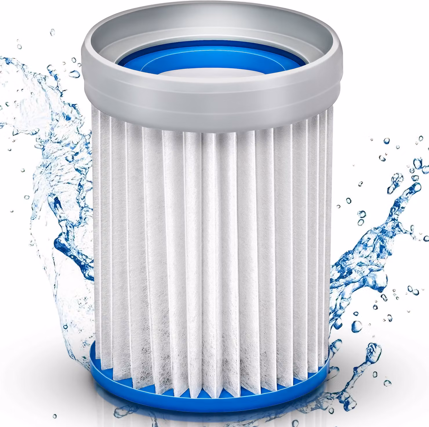 tillvex filtro di ricambio per aspiratore per piscine fino a 15 m³ (15000 litri) | Cartuccia filtrante per aspiratore elettrico per piscine