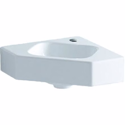 Geberit iCon lavabo d'angle 33cm blanc, 124729600, 124729600