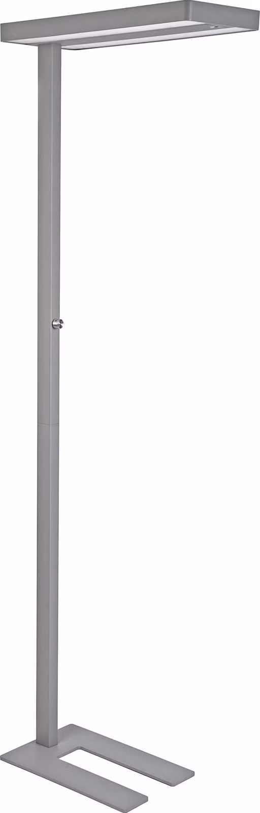 MAUL lampada da terra MAULjuvis LED 4.000 K base dimmerabile 196 cm argento