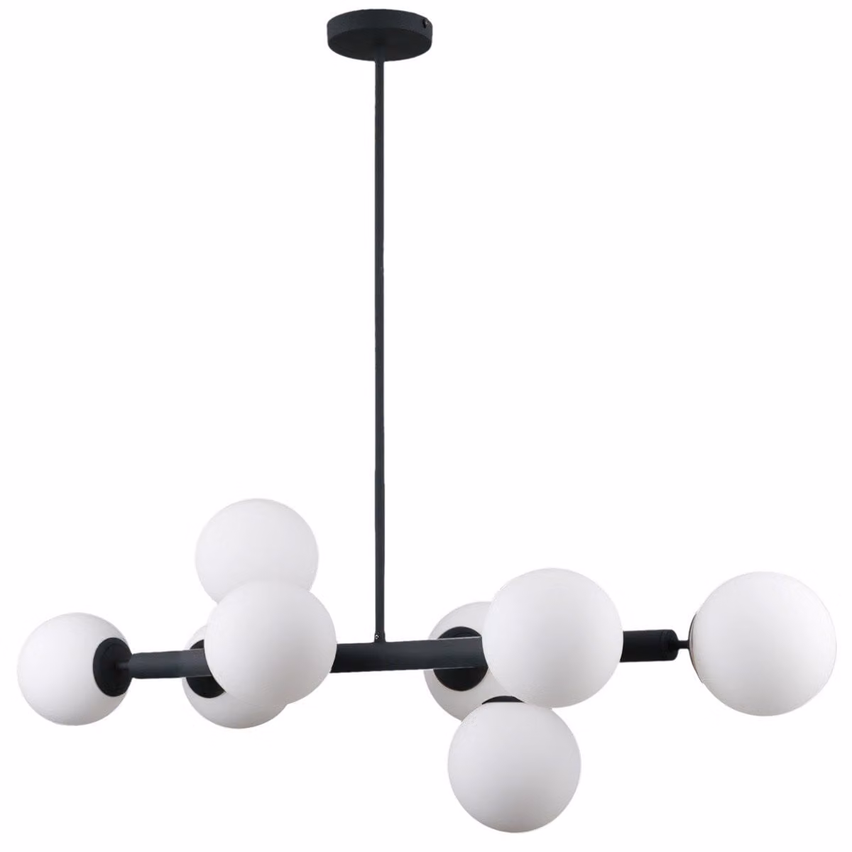 Italux Raddi lampadario moderno in grafite PNS-5510-8-BK
